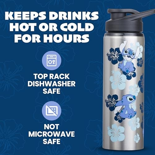 25oz Disney Lilo & Stitch Tumbler - Stainless Steel, Dishwasher Safe