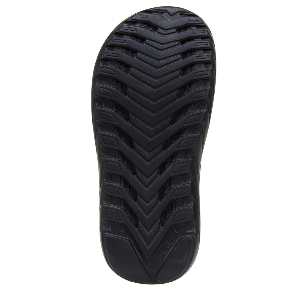 Vionic Unisex Rejuvenate Sandal, Navy Blue Synthetic Nubuck, 7 US Men