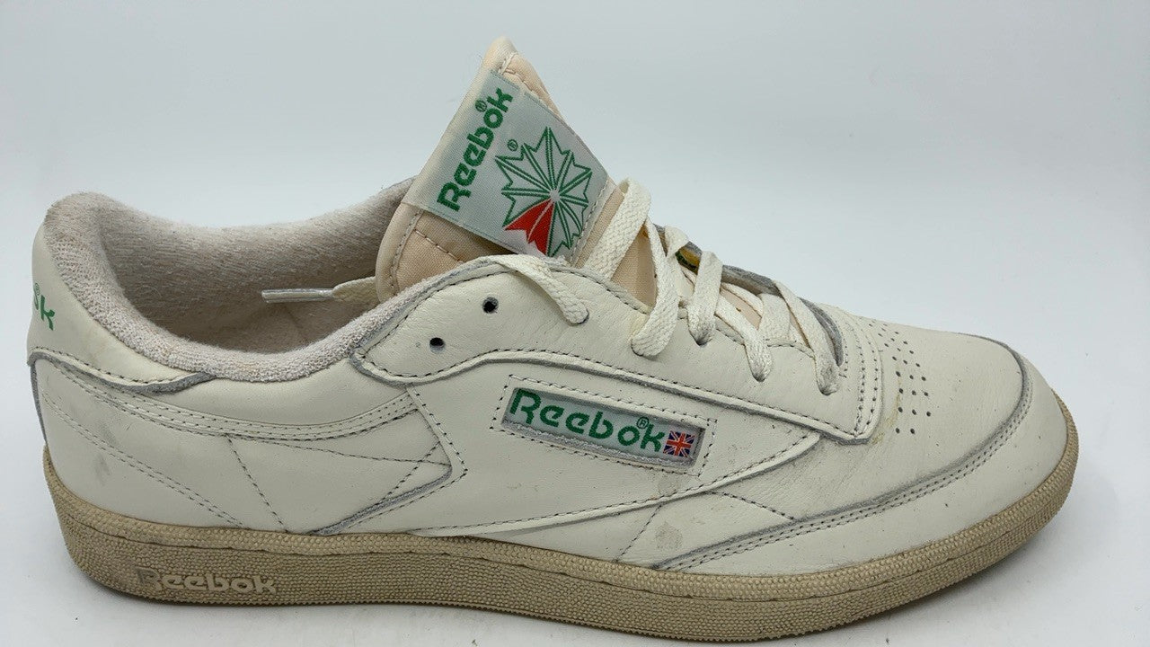 Reebok Club C Tennis Sneakers Men 12.5 Top-Chalk Casual Fashion Shoes