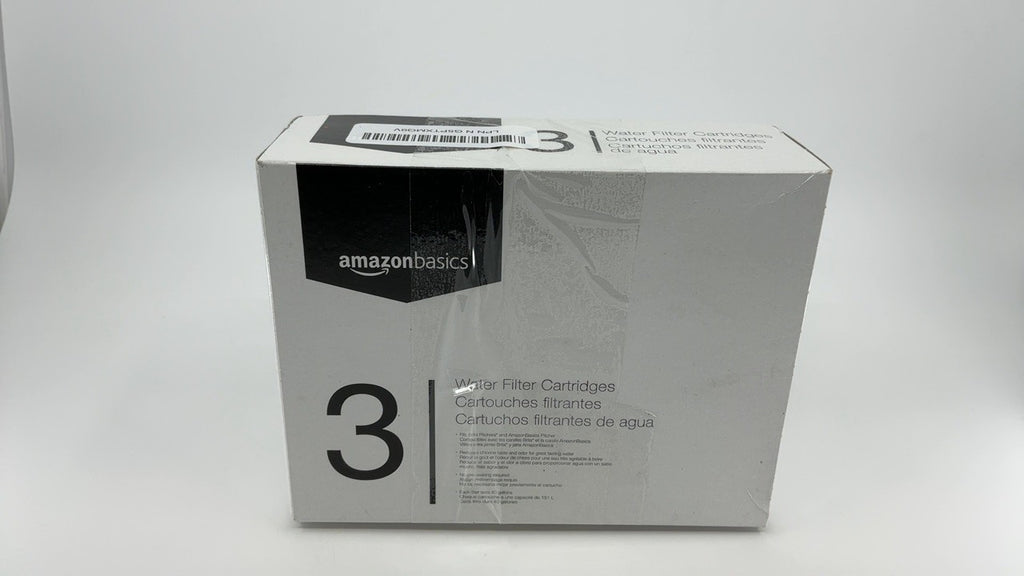 Amazon Basics Replacement Water Filters, 3 Count, BPA-Free, NSF Certified