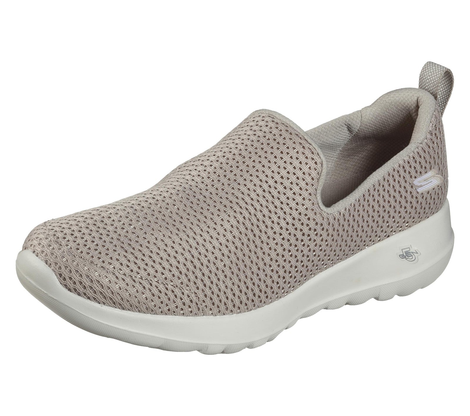 Skechers Go Walk Joy Sneakers, 5GEN Cushioning, Breathable Mesh, Taupe, 7.5