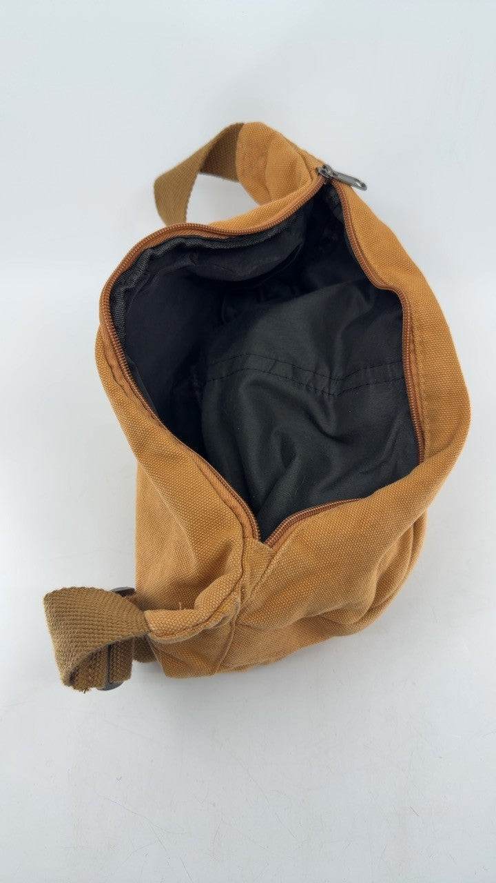 London Oversize Canvas Crescent Sling