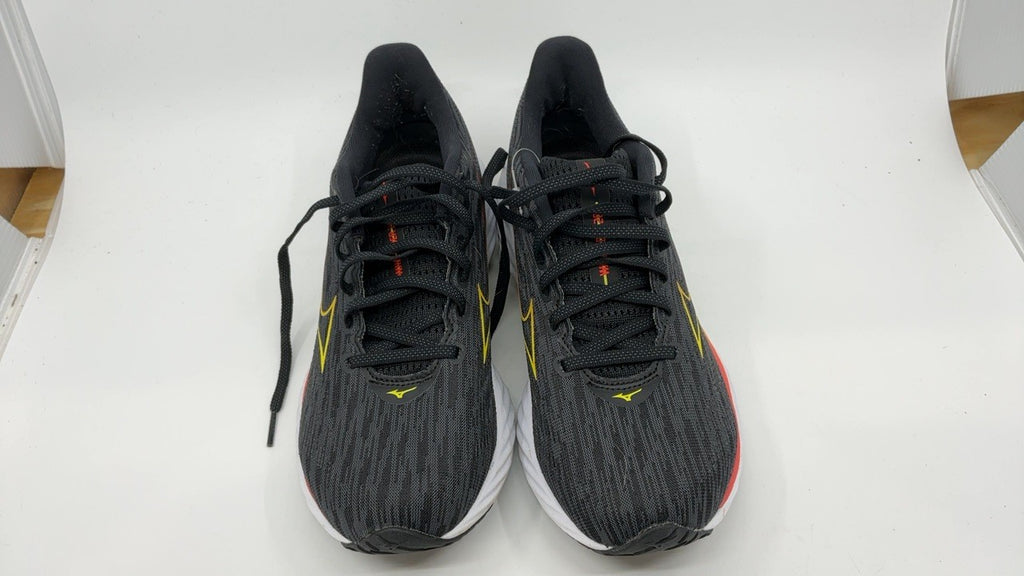 Mizuno Women's Wave Rider 28 Road Running Shoe 8.5 Black/Evening Primrose