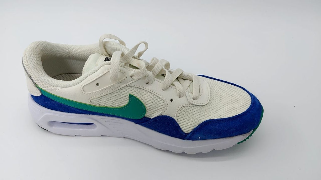 Nike AIR MAX SC Womens Shoes Sail/Neptune Green-Game Royal, CW4554-109, 11