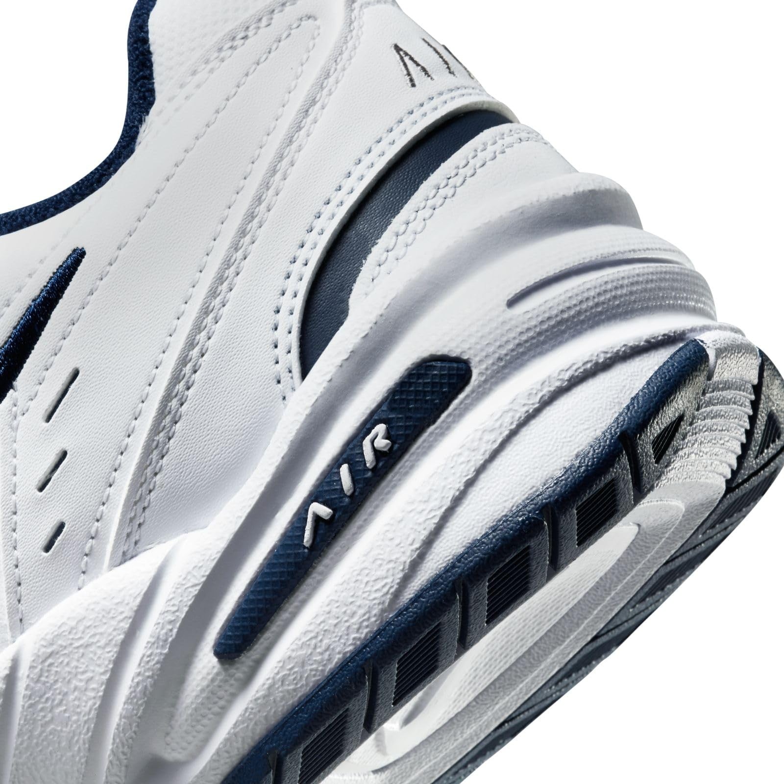Nike Men's Air Monarch IV D Training Shoes, White/Navy, 10.5 M