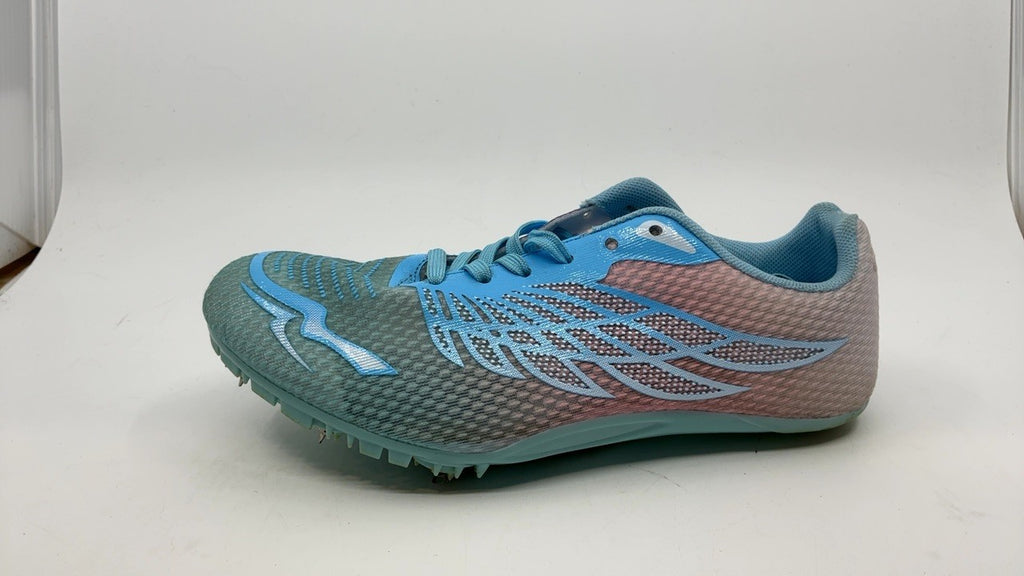Pink WESHIRUN Track & Field Shoes 8 Spikes Men Women Kids Size 6.5W/5M