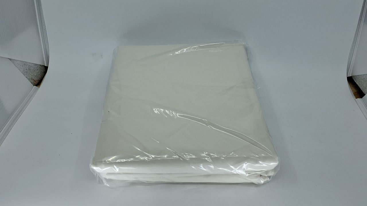 Comfortable 4-Piece Microfiber Sheet Set, Full, Cream, 14-Inch Pockets