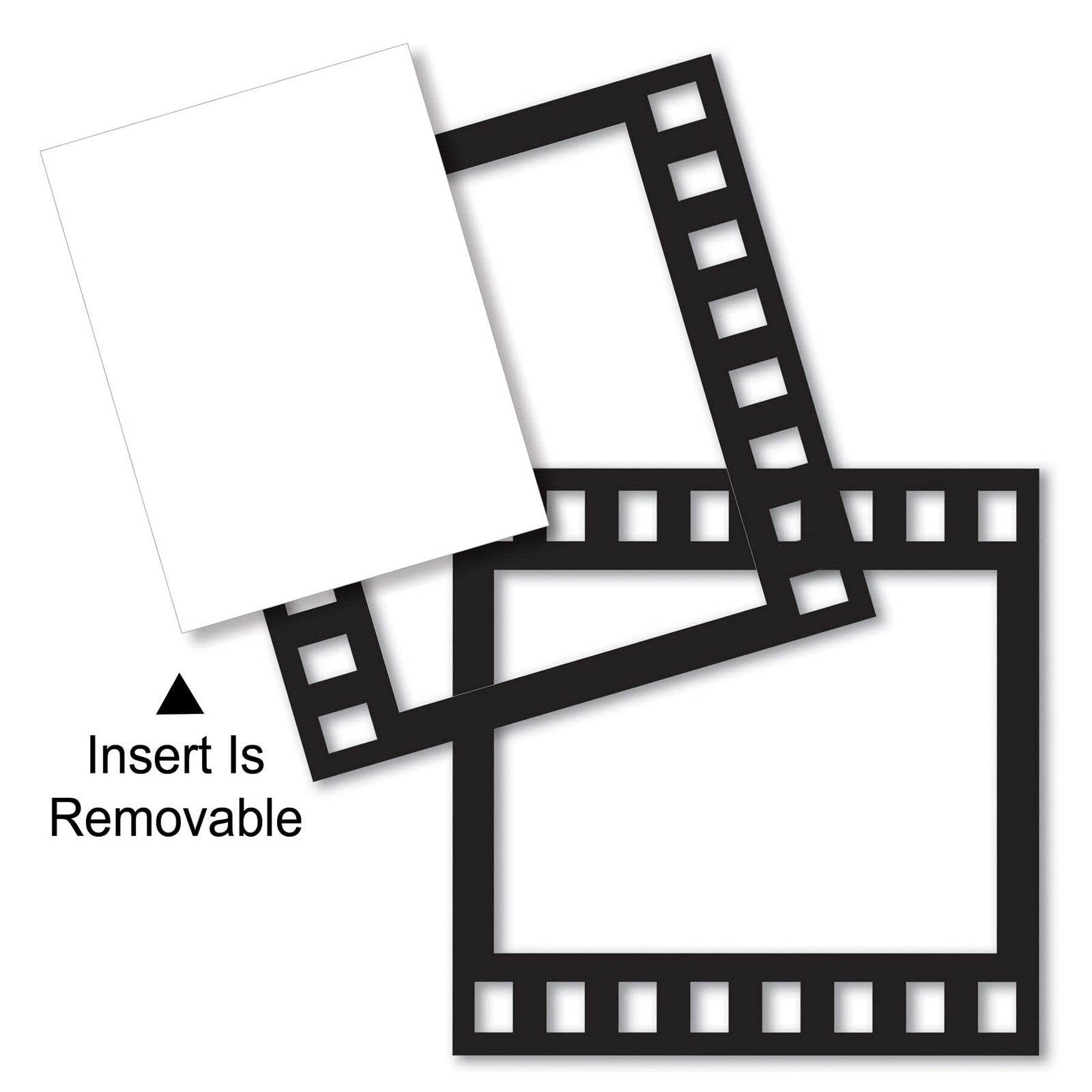 Customizable 12in Filmstrip Photo Frames - 10 Pack for Parties