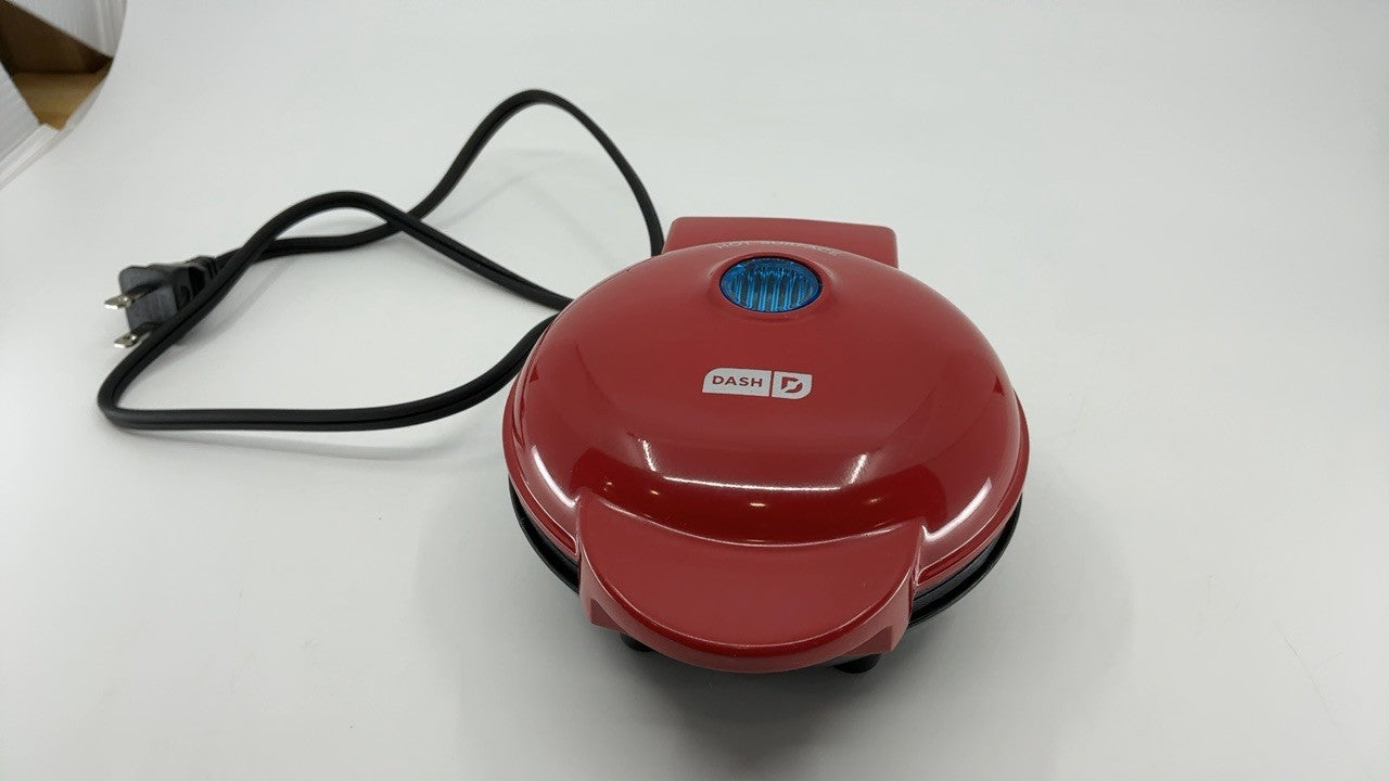 DASH Waffle Maker 4 Inch, Red Heart, Perfect for Breakfast & Snacks