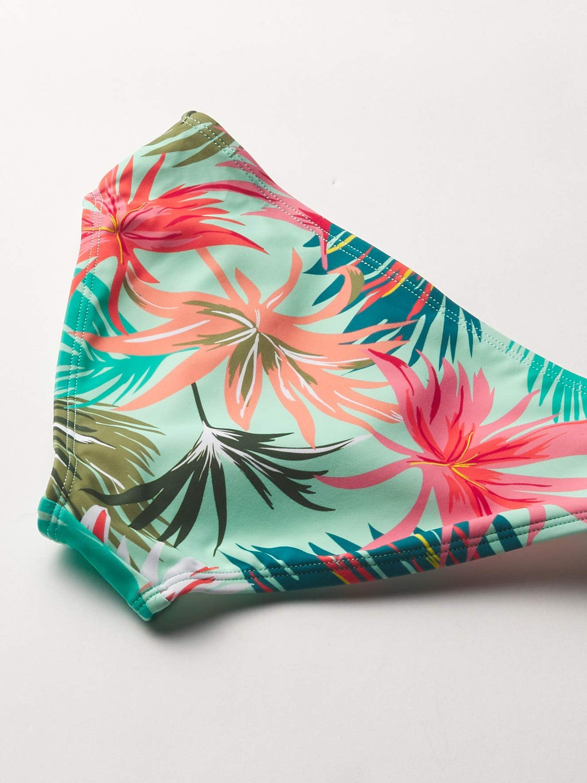 Girls' UPF 50+ Long Sleeve Rashguard Swim Set, Cool Breeze Atlantis, 8