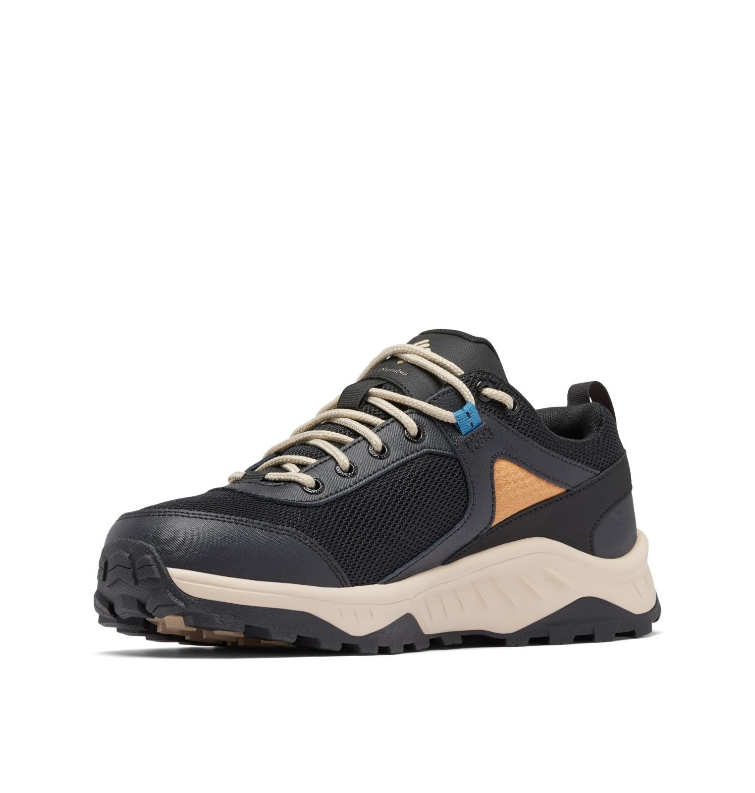 Columbia Mens Trailstorm Ascend Waterproof, Black/Canyon Sun, 9.5 Wide