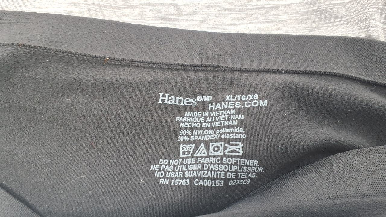 Hanes Girls' Seamless Hipster Underwear, 6-Pack, X-Large, Assorted Colors