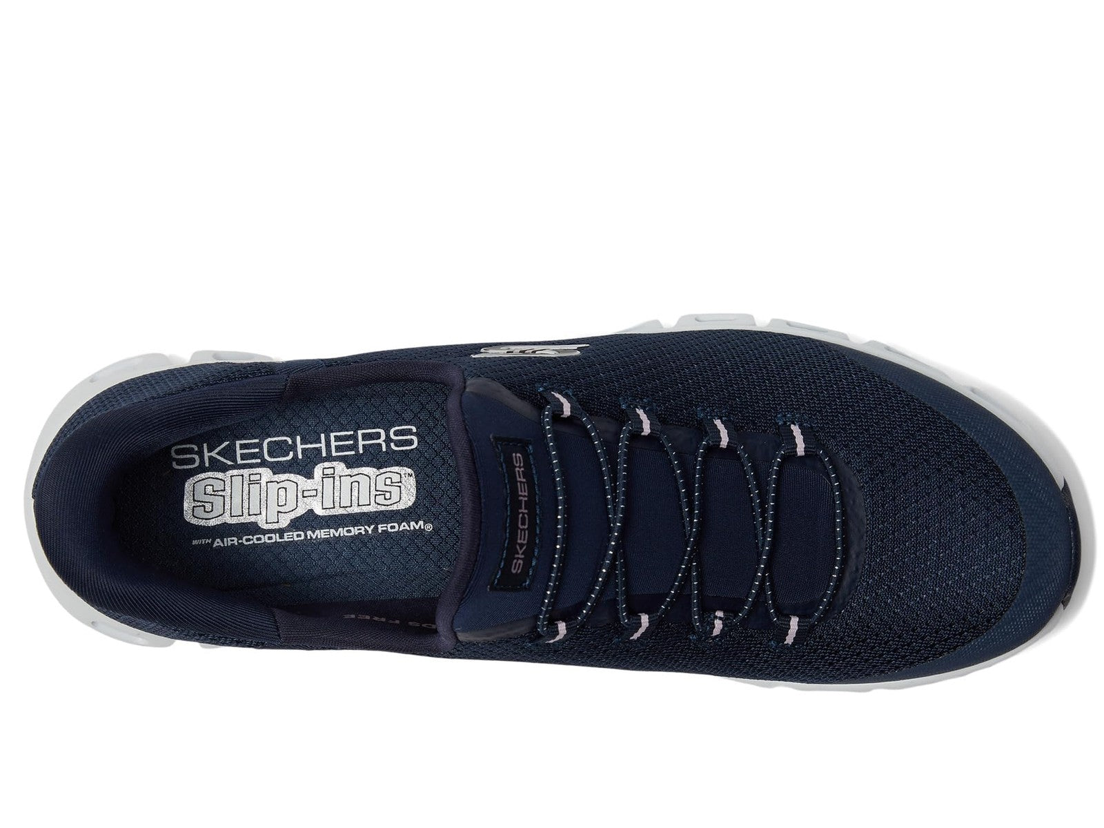 Skechers Sport Women's Glide-Step-Pursuit Hands Free Slip-INS Sneaker, NVY, 10