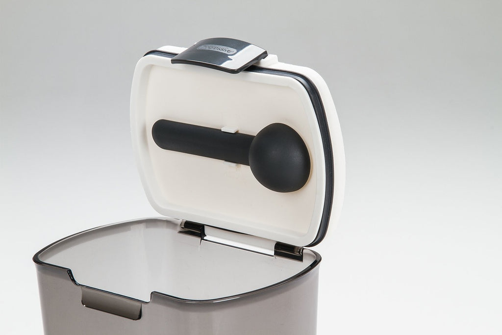 1.5 Quart Airtight Coffee Storage Container w/ Scoop - Tinted Plastic