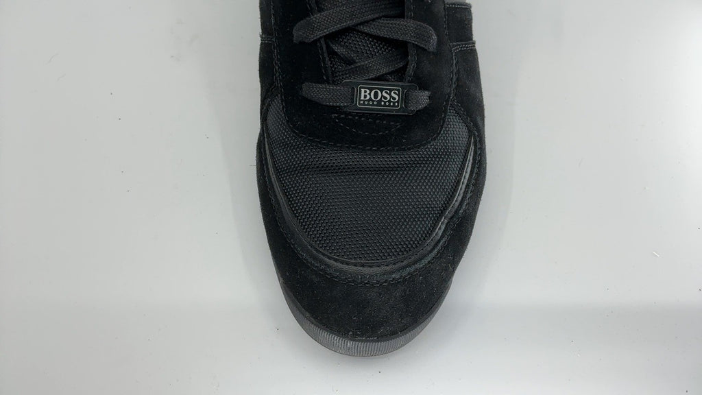 BOSS Black Low Top Sneaker 13 M US Slip Resistant Memory Foam