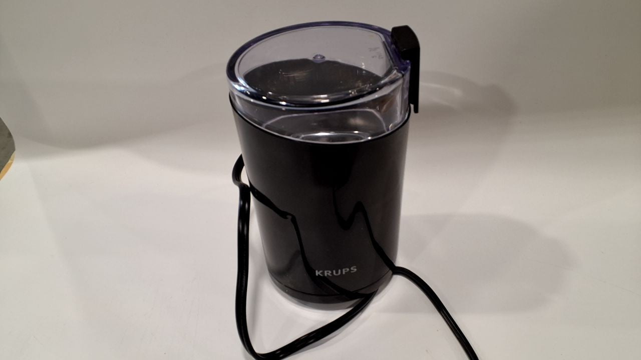 KRUPS Precision Coffee Grinder 3 Oz Capacity, Black, 200W Motor