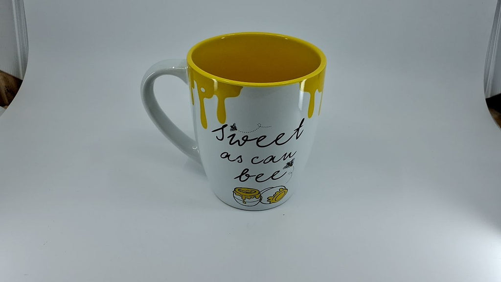 Winnie the Pooh Mug, 25 Oz, Ceramic, Sweet As Can Bee, Hand Wash Only