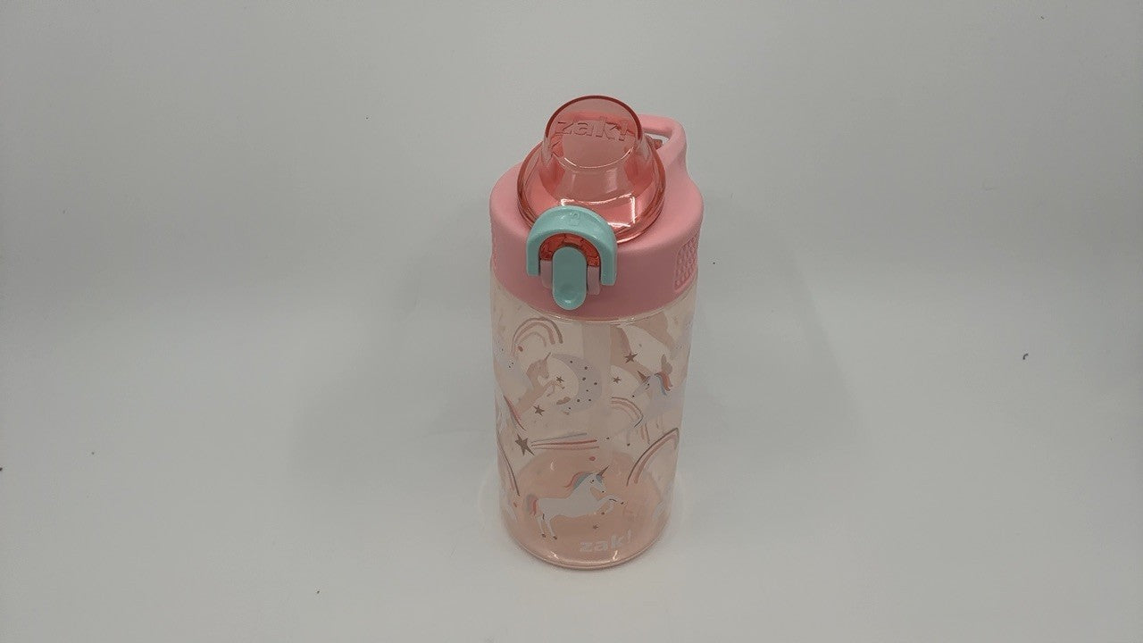 Kids 16oz Water Bottle - Zak Designs Unicorn, Leak-Proof & Portable