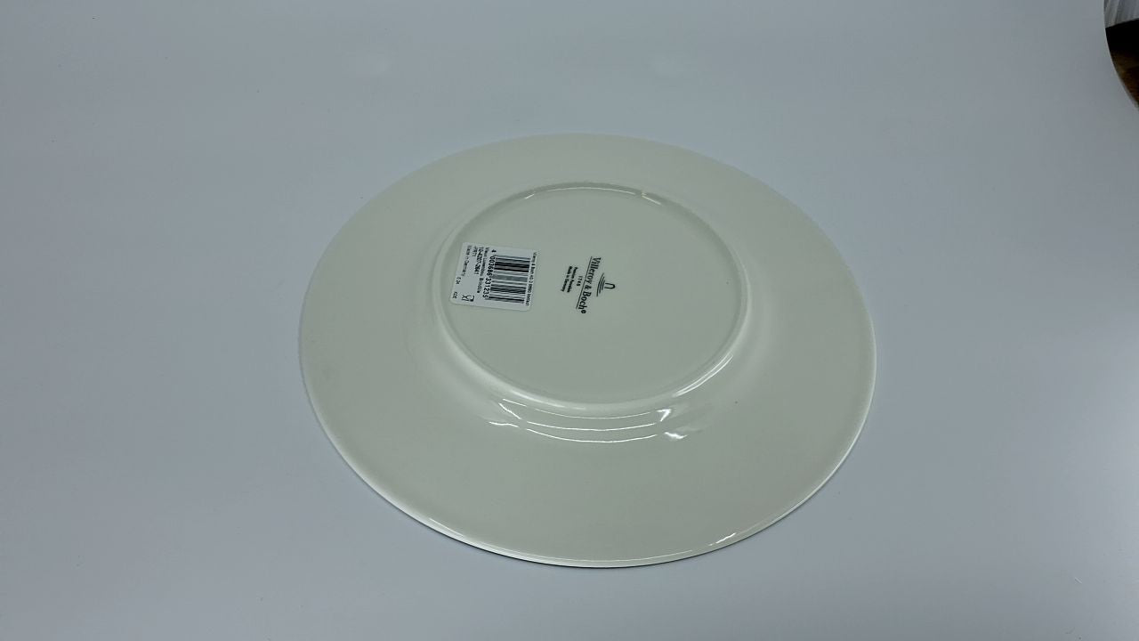Old Luxembourg Brindille 8.75 In Salad Plate, Blue & White Porcelain