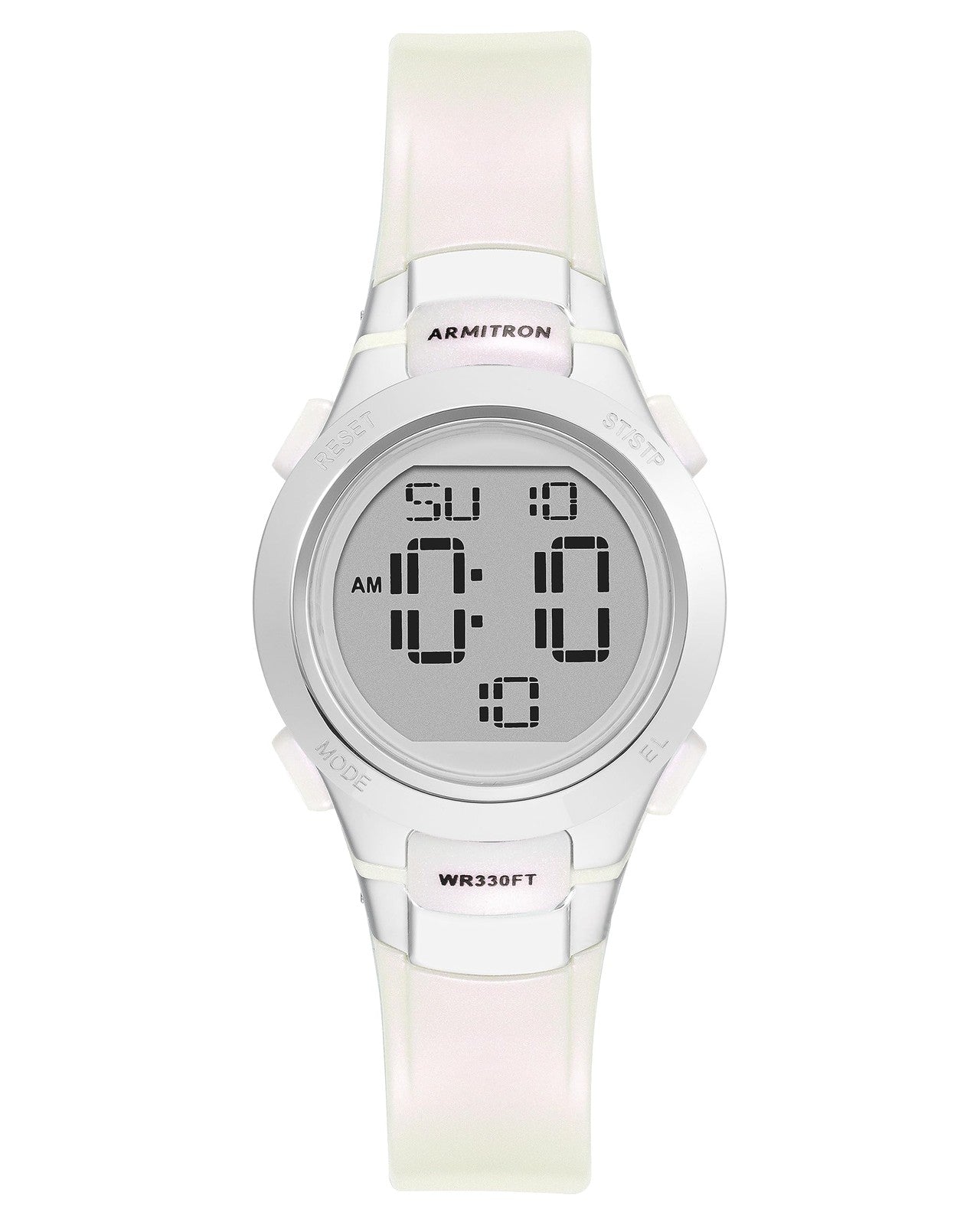 Armitron Sport Women's Digital Chronograph Resin Strap Watch, 45/7012