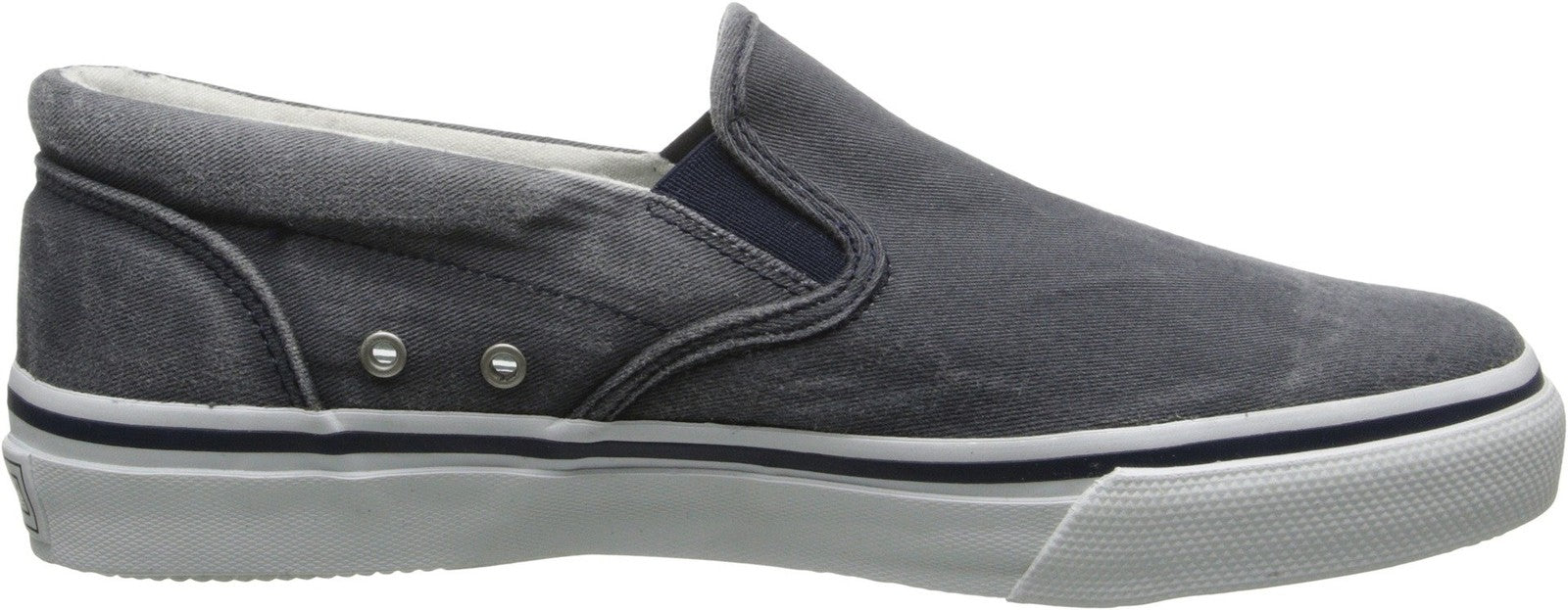 Sperry Men's Striper Slip-On Boat Shoe,Navy,10.5 M US