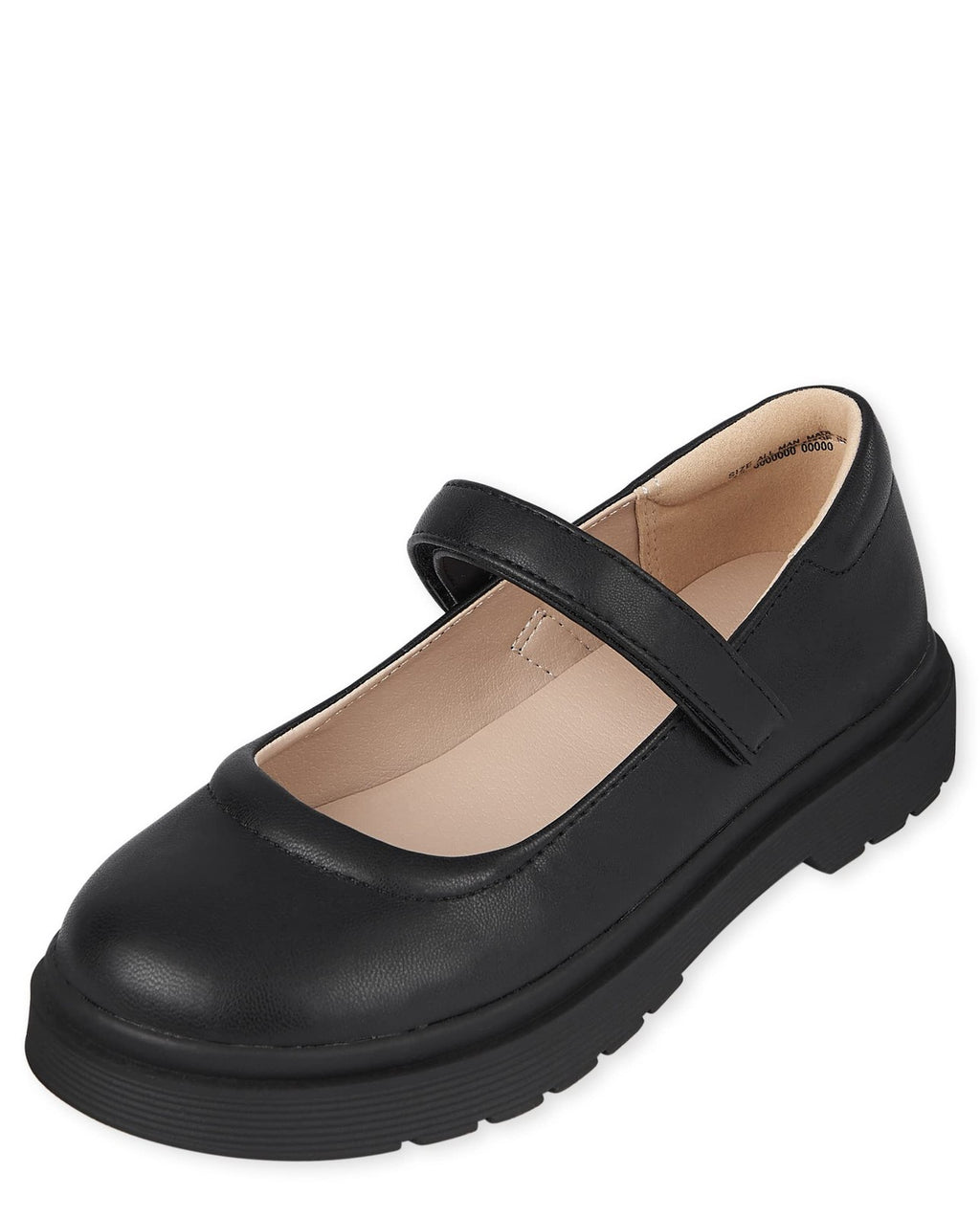 Girls Black Uniform Shoes, Size 3 Big Kid, Closed Toe Maryjane Flats
