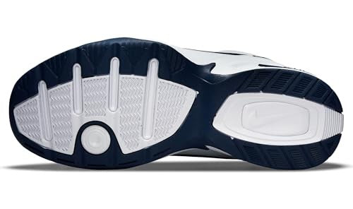 Nike Men's Air Monarch IV D Training Shoes, White/Navy, 10.5 M
