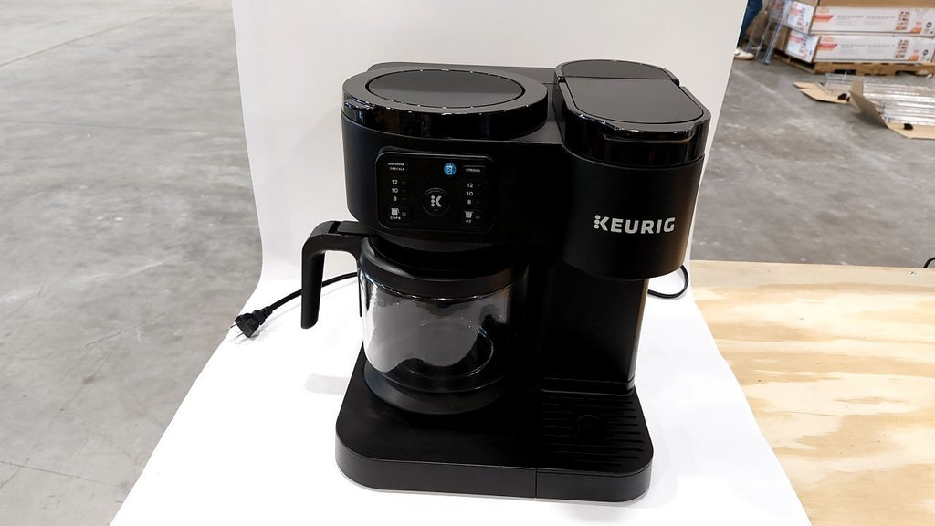 Keurig K-Duo Essentials Single-Serve Coffee Maker & Carafe Black