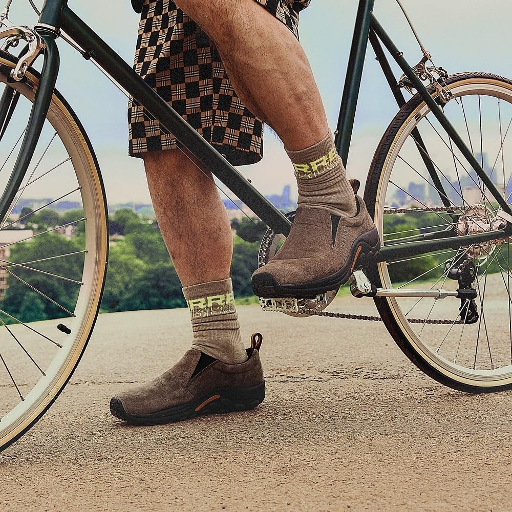 Merrell mens Jungle Moc loafers shoes, Midnight, 11.5 Wide US