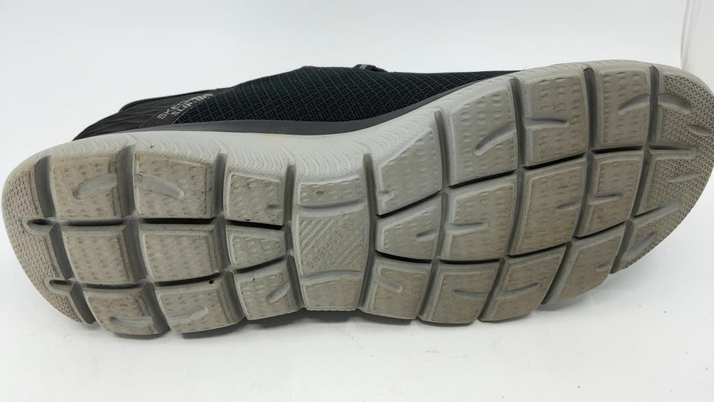 Skechers Men's Summits High Range Slip-in Sneakers, Black/Charcoal, Size 12