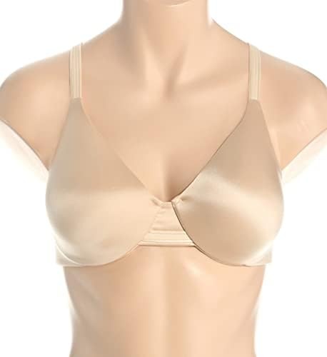 Bali One Smooth U Underwire Bra, 40DD, White, Smoothing & Concealing