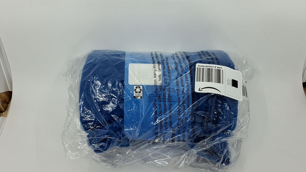 Lightweight Compact Microfleece Travel Blanket 50x60 In Royal Blue