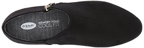 Dr. Scholl's Shoes Women's Brief Ankle Boot, Black Microfiber Suede, 10 W US