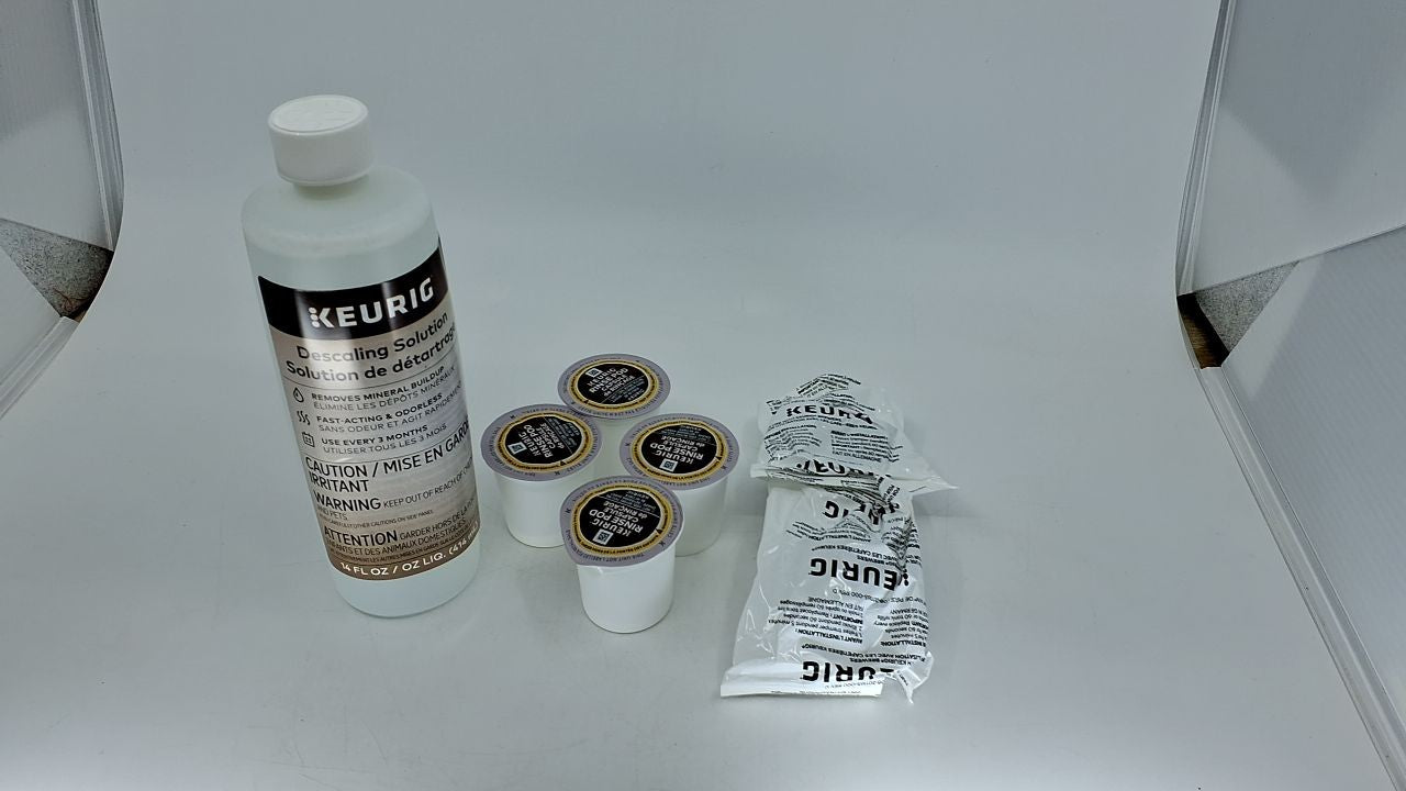 Keurig Brewer Maintenance Kit, 3-Month Supply w/ Water Filters & Rinse Pods