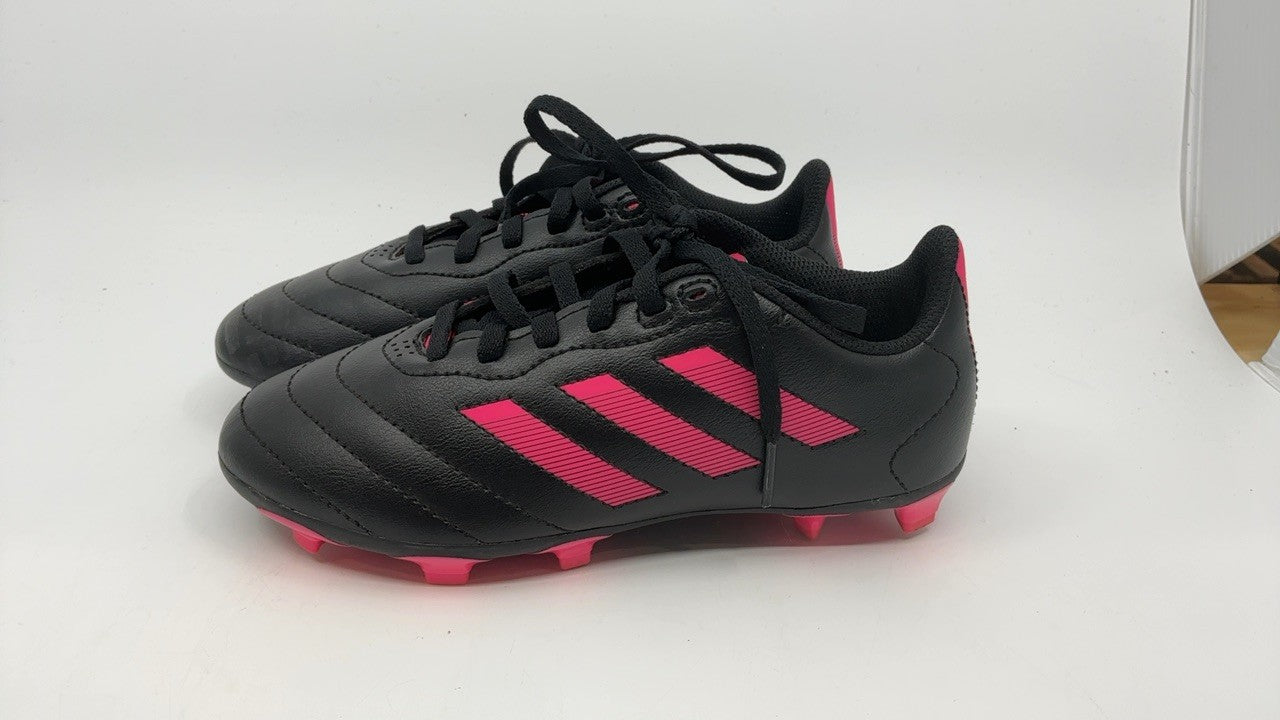 Adidas Goletto VIII Firm Ground Cleats Black/Team Shock Pink 1.5 Big Kid