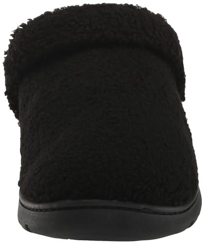 MUK LUKS Women's Quianna Clog, Black, M (7-8)