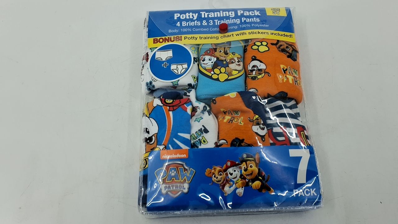 Toddler Boys Paw Patrol Potty Training Pants & Underwear Starter Kit 2T-4T