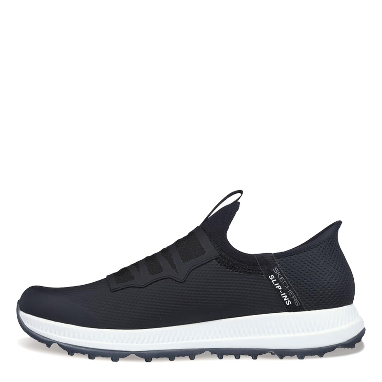 Skechers Men's Go Golf Elite 5 Arch Fit Shoes, Waterproof, 9.5, Black/White
