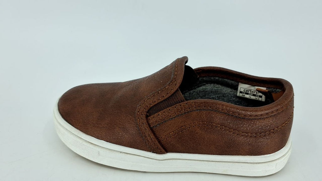 Simple Joys by Carter's Boys Jack Loafer, Brown, 8
