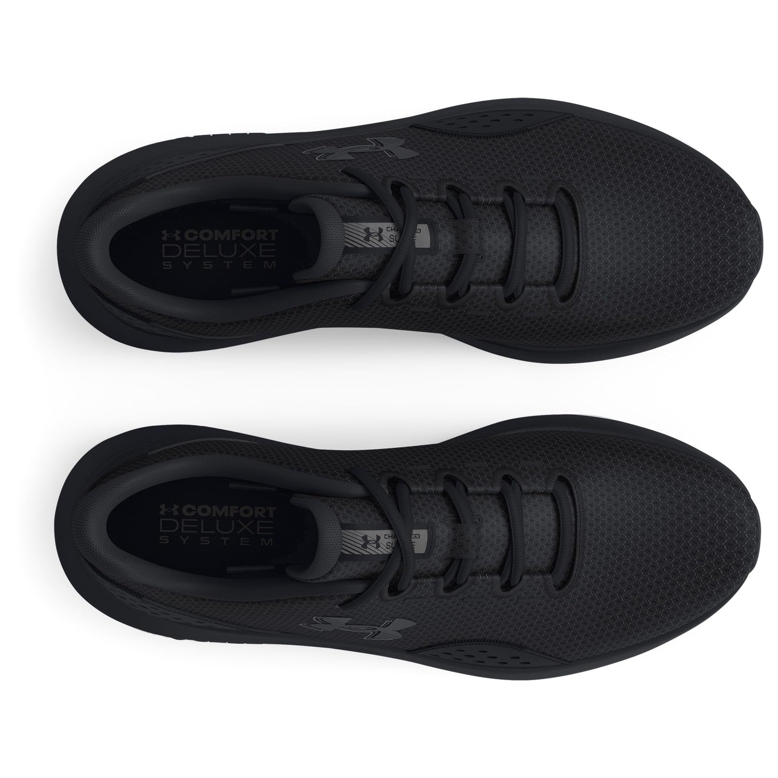 Under Armour Men's Charged Surge 4, (002) Black/Black/Black, 11, US