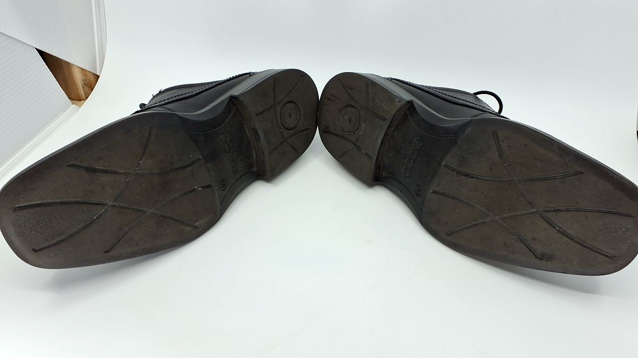 ECCO Men's New Jersey Tie Oxford,Black,40 EU (US Men's 6-6.5 M)