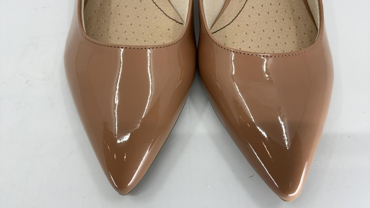 LifeStride Womens Minx Pumps Desert Nude Patent 9 W