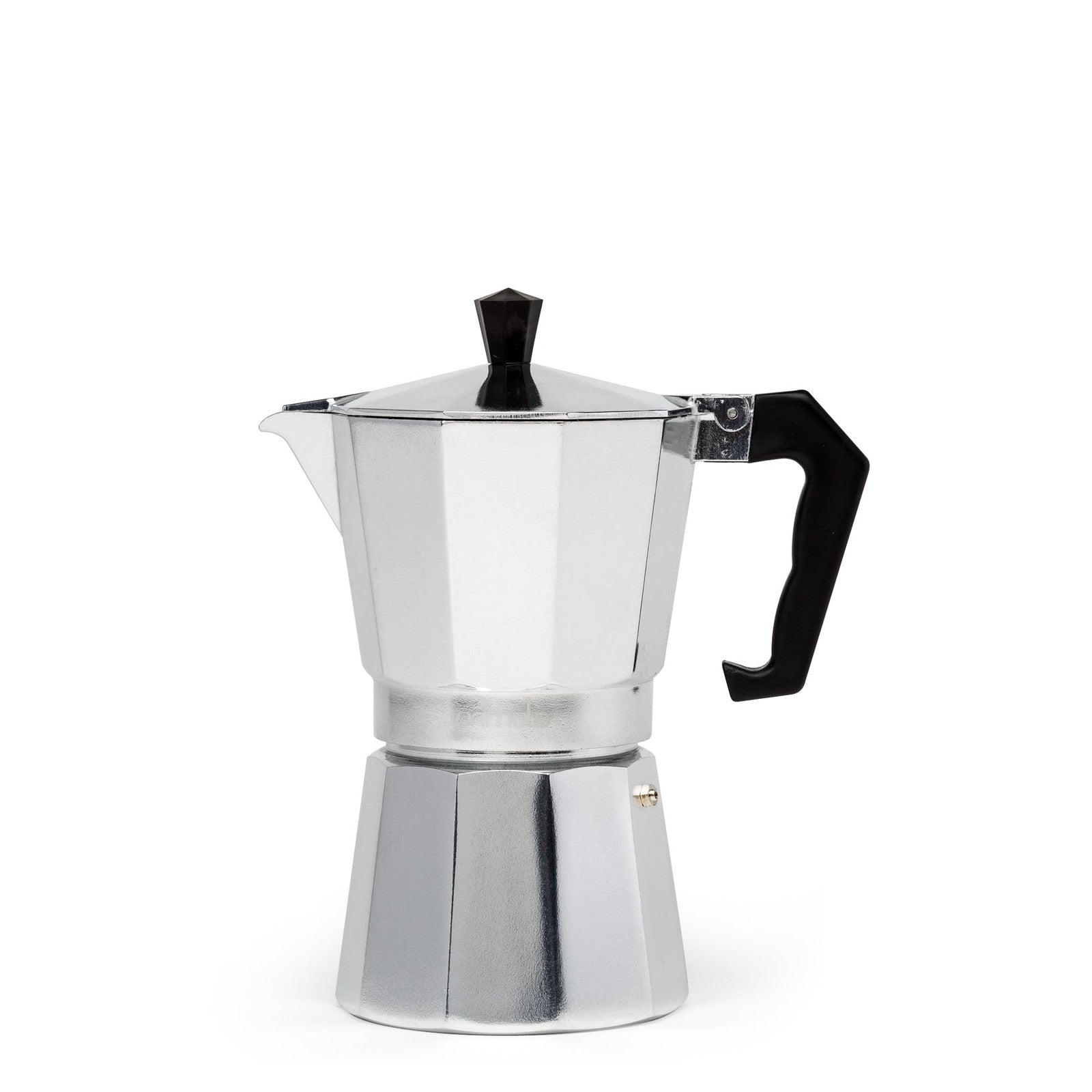 Primula Silver Stovetop Espresso Maker, 6 Cup Moka Pot for Cuban Coffee