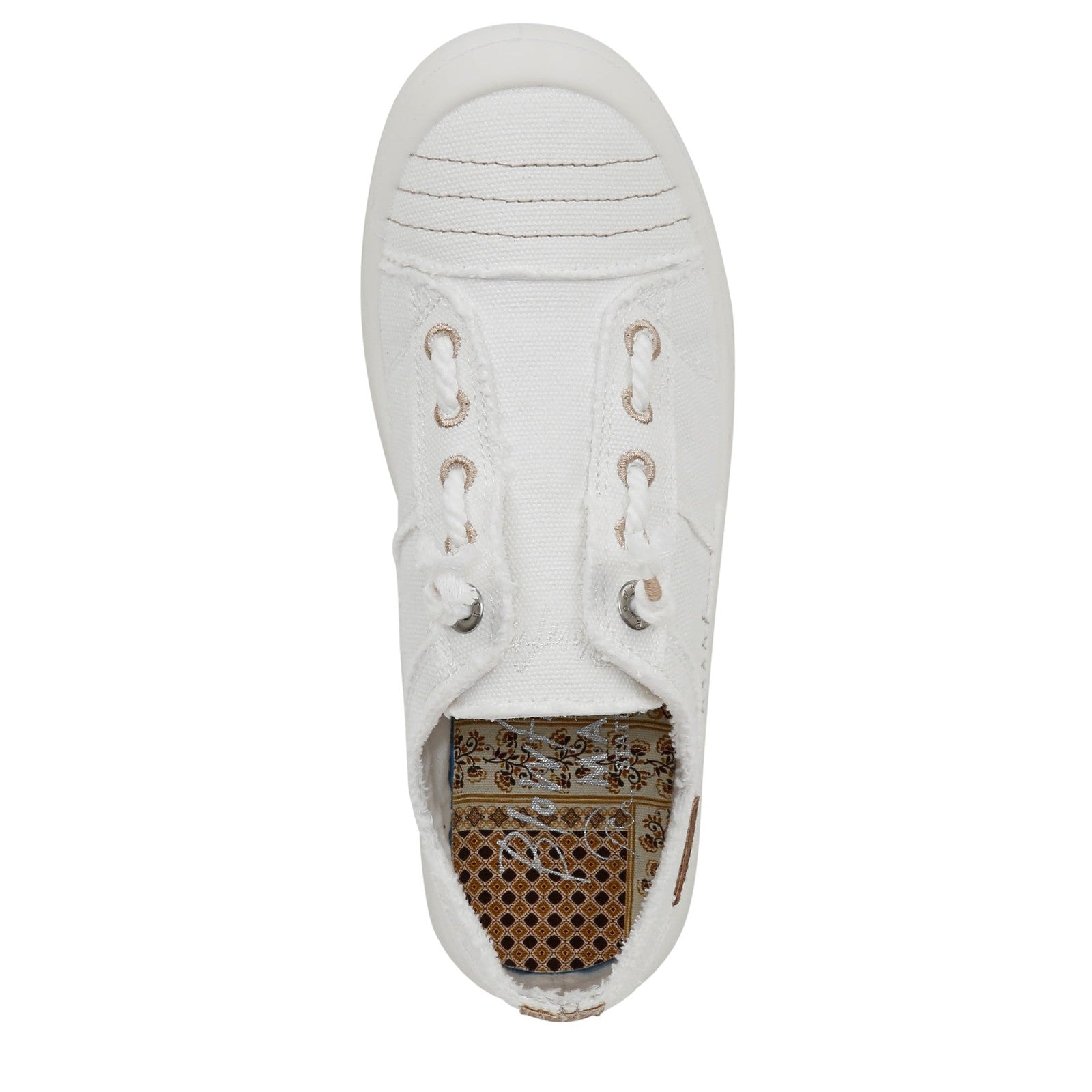 Blowfish Malibu Womens Beachside Sneaker White 7 M