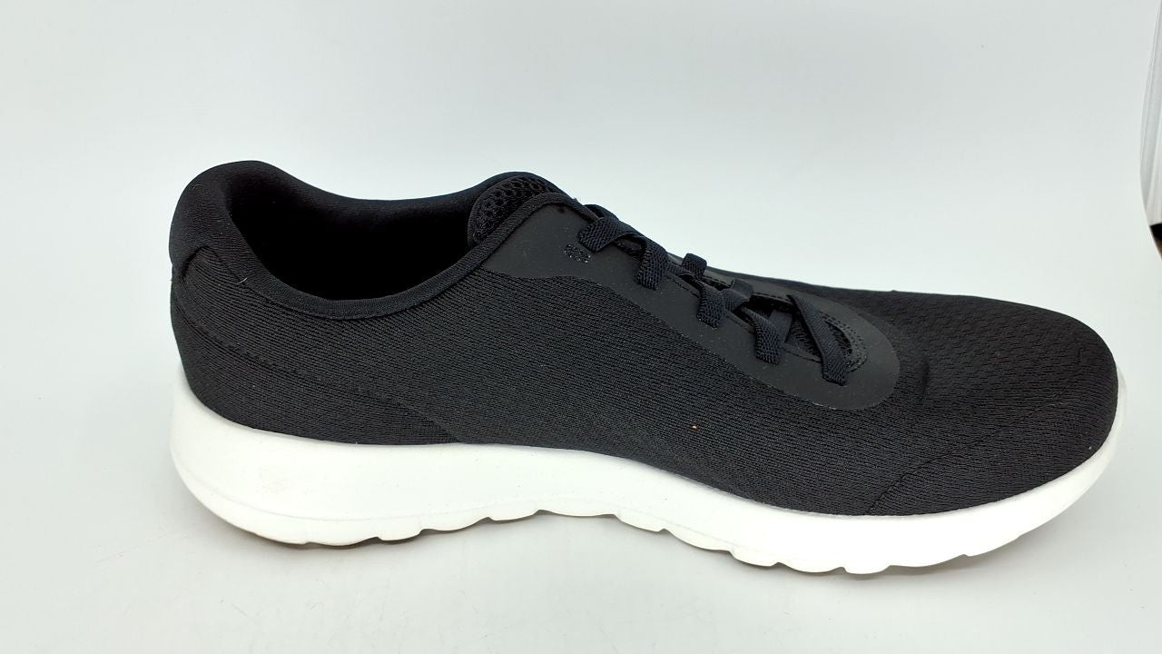 Skechers womens GO WALK JOY - ECSTATIC Black/White 9 US