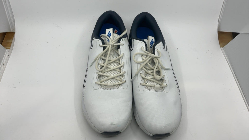 Skechers Max 2 Arch Fit Golf Shoe 11 Waterproof Spikeless White/Navy
