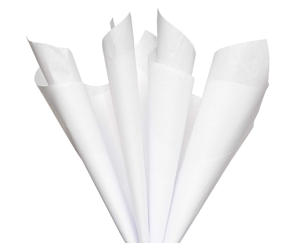 200 Sheets White Craft Tissue Paper 20x20 in for Birthdays & Events