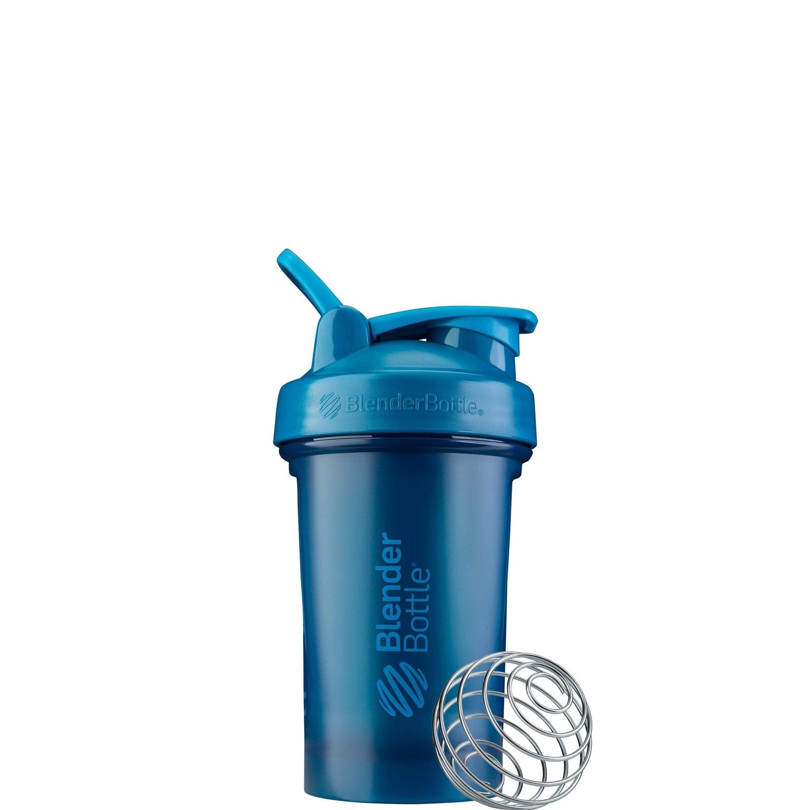 BlenderBottle Classic V2 Shaker 20-Oz Ocean Blue for Smoothies & Protein