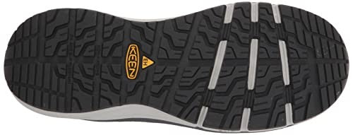 KEEN Utility Men's Industrial Work Shoes, Composite Toe, Size 9, Vapor/Black