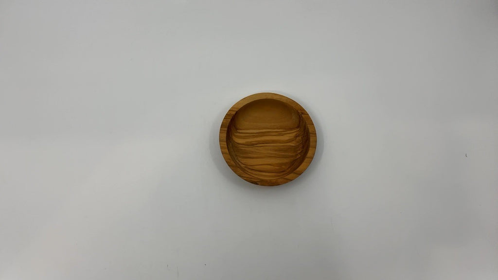 RSVP International Natural Italian Olive Wood, Sauce Bowl, 3" Dia